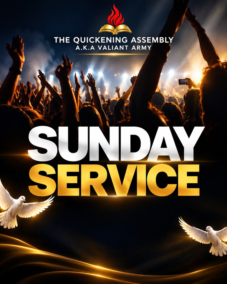 Sunday Service at Valiant Army Worship Centre